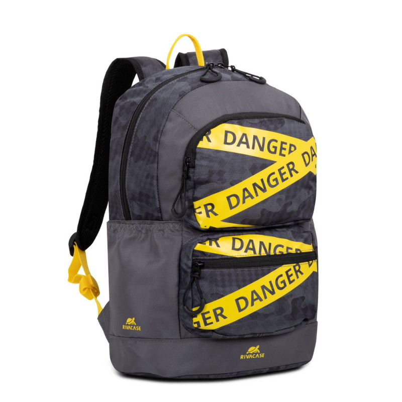 Rivacase 5421 Մոխրագույն Camo Urban Ուսապարկ 14L