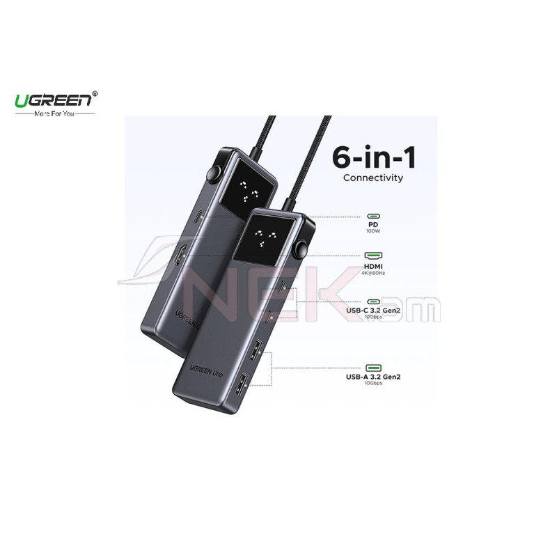 UGREEN Uno 6-in-1 USB-C Hub