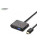 UGREEN HDMI to VGA + HDMI + Audio Port Փոխարկիչ