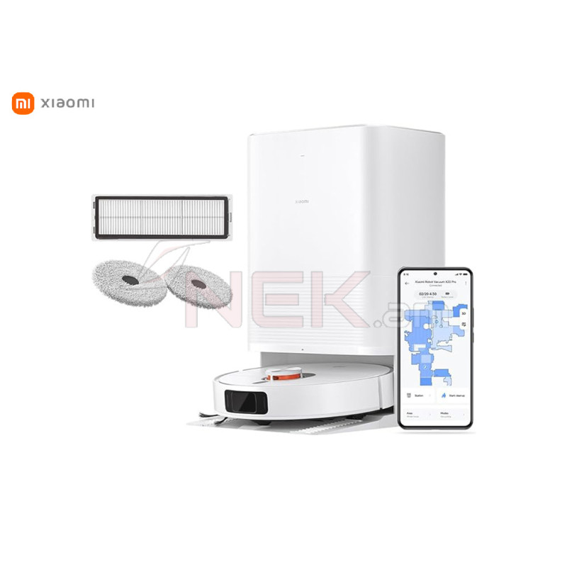Xiaomi Robot Vacuum X20 Pro (Սպիտակ)