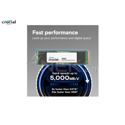 Crucial CT1000E100SSD8 M.2 2280 1TB NVME