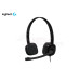 Logitech H151 Ստերեո Ականջակալ Սև