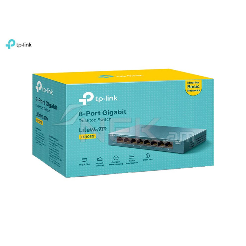 TP-Link LS108G 8-Port Gigabit Switch