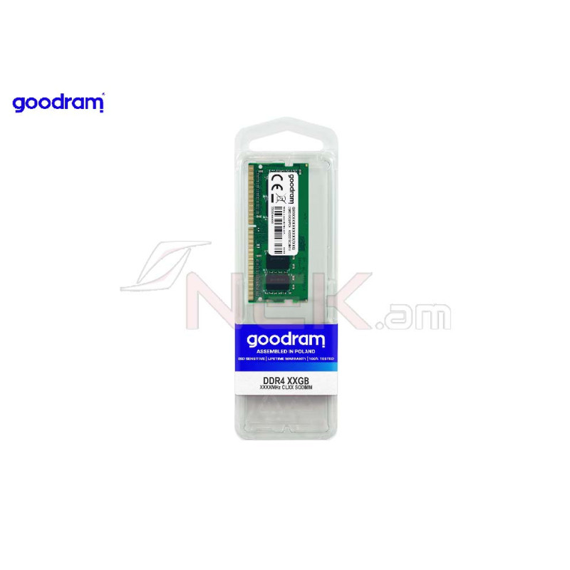 GoodRam DDR3 4GB 1600MHz SODIMM